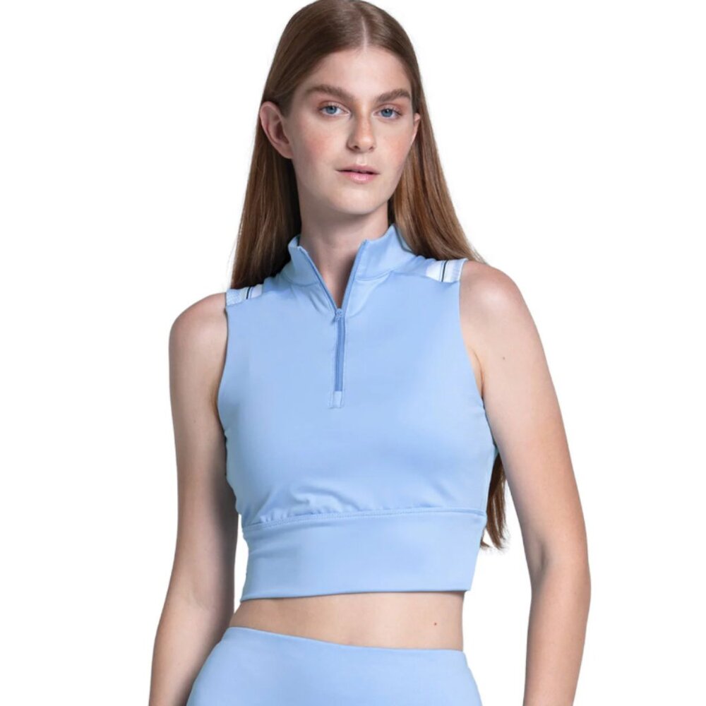 K-Swiss Edge Cut Crop Womens Tennis Tank